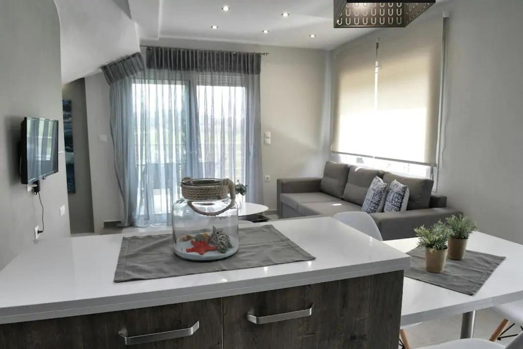 Crystallia Seaside Maisonette By Rentalspro- Nea Moudania Exteriér fotografie